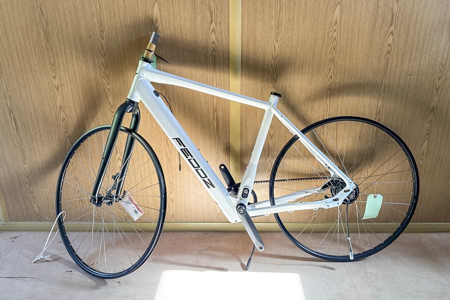 E-Citybikerahmen mit Motor FEDDZ E-Urban Lite Diamant, Gr. M